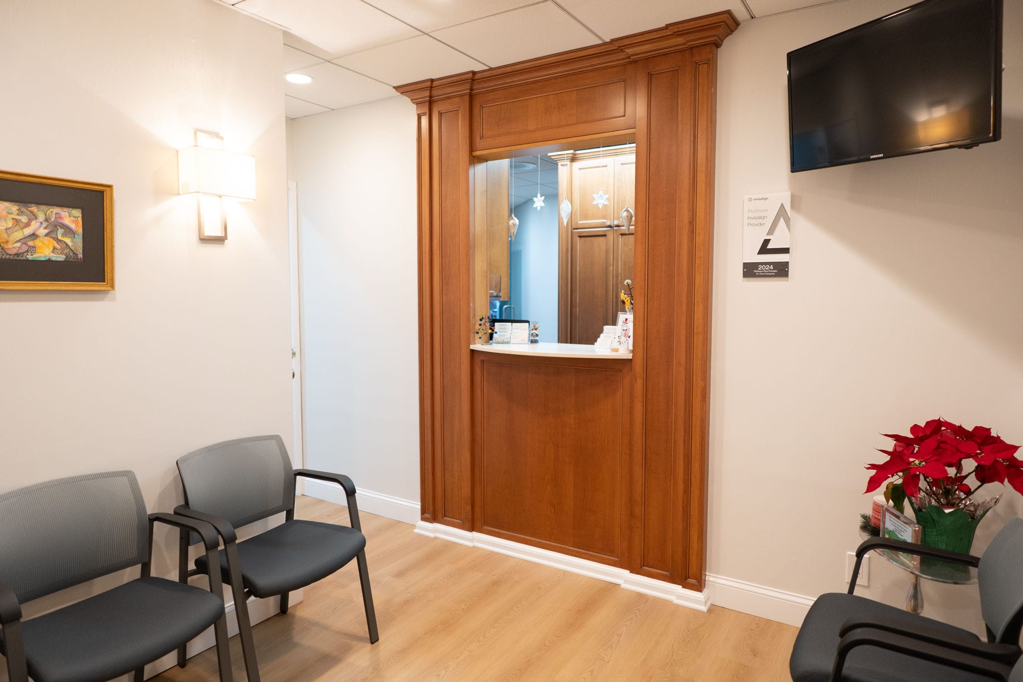 NYC Orthodontics waiting room